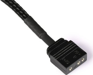Alphacool 3-pin - 4-pin x3, 0.15m, Czarny (18710) 3