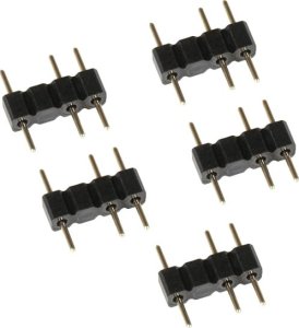 Alphacool 3-pin - 4-pin x3, 0.15m, Czarny (18710) 4