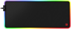 Defender Podkładka Defender Gaming BLACK XXL LIGHT 780x300x4mm podświetlenie LED RGB + 2x HUB USB 2