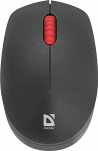 Mysz Defender Mysz bezprzewodowa Defender TIANA MB-055 optyczna bezklikowa silent 1000dpi 3P czarna 2