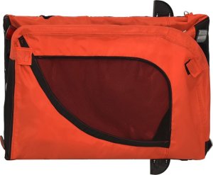 vidaXL vidaXL Przyczepka rowerowa dla zwierząt, tkanina Oxford i żelazo 8