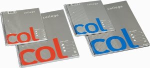 Bantex Bantex Col, Image, Grey, Red, A5, 70 sheets, Semi-glossy, Lined paper 2