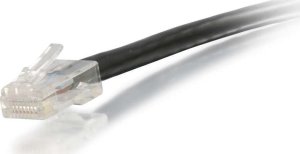 C2G C2G 1m Cat5e Non-Booted Unshielded (UTP) Network Patch Cable - Black, 1 m, Cat5e, U/UTP (UTP), RJ-45, RJ-45 2