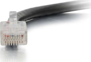 C2G C2G 1m Cat5e Non-Booted Unshielded (UTP) Network Patch Cable - Black, 1 m, Cat5e, U/UTP (UTP), RJ-45, RJ-45 3