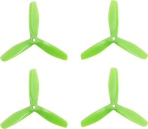 Gemfan GEMFAN 3-bladet Race Copter-Propeller-Set gate Bullnose 5 x 5 tommer (12.7 x 12.7 cm) 5050 1