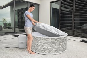 SPA ogrodowe Bestway Lay-Z-Spa Vancouver AirJet Plus 155 cm x 60 cm (60027) 13