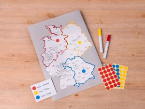 AVERY Avery 3117 Ø 18 mm, Lille format, uden belægning, 96 Etiketter, pink pink 165x85x1mm (96stk) - (96 pce pr. blister emballage) 2