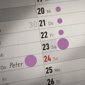 AVERY Avery 3117 Ø 18 mm, Lille format, uden belægning, 96 Etiketter, pink pink 165x85x1mm (96stk) - (96 pce pr. blister emballage) 9