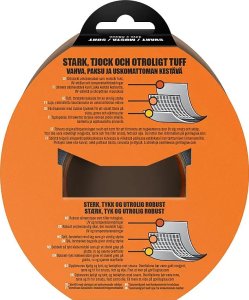 Gorilla Sports Gaffatape - 48mm - Sort - 11 m. 3