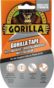 Gorilla Sports Gorilla Clear Repair Tape - 48mm - Klar - 8,2 m. 1