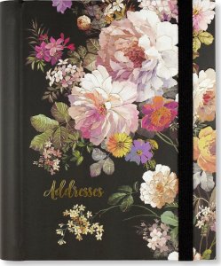 Peter Pauper Press Adresownik Duży Kwiaty o Północy 3