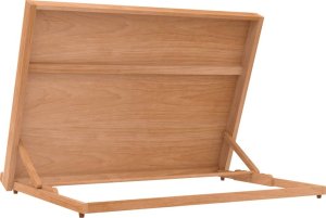 vidaXL vidaXL Sztaluga stołowa, 65x48x7 cm, lite drewno bukowe 5