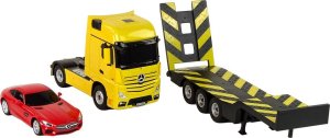 Mercedes Laweta Autko R/C -Benz 1:26 Żółte Czerwone 4