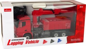 Mercedes Ciężarówka z Chwytakiem Rastar Czerwona 7