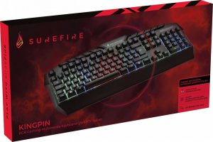 Klawiatura Surefire KingPin RGB Gaming Multimedia Keyboard QWERTY Italian 2