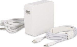 Ładowarka LMP USB-C Power Adapter 96W / 87W for USB-C MacBook Air / Pro (USB-C cable lncluded) - White 1