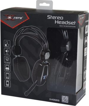Słuchawki Vakoss X-ZERO czarno-srebrne (X-H352KS) 3