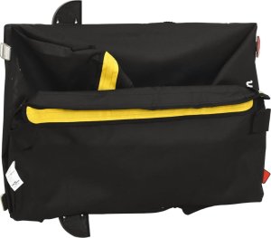 vidaXL vidaXL Przyczepka rowerowa, czarno-żółta, 45 kg, żelazo 9