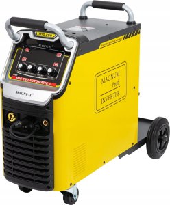 Magnum PÓŁAUTOMAT SPAW.INV. MIG-290 AUTOMATIC v2 MMA, 230V-230A/60%, 400V-280A/60%, 4x4, 230/400V, MB24/5, GP50, MIT, D300 15