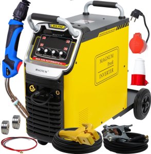 Magnum PÓŁAUTOMAT SPAW.INV. MIG-290 AUTOMATIC v2 MMA, 230V-230A/60%, 400V-280A/60%, 4x4, 230/400V, MB24/5, GP50, MIT, D300 22