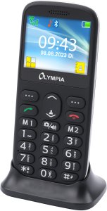 Telefon stacjonarny Olympia Telefon komórkowy SUN czarny 4