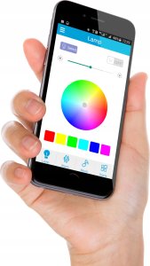 Lampa sufitowa LVT LVT Cosmo 1277 plafon lampa sufitowa 1x72W LED 3000-6500K RGBW biały/czarny 11