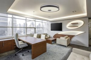 Lampa sufitowa LVT LVT Cosmo 1277 plafon lampa sufitowa 1x72W LED 3000-6500K RGBW biały/czarny 7