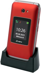 Telefon komórkowy Olympia Telefon komórkowy VITUS czerwony 4G 3