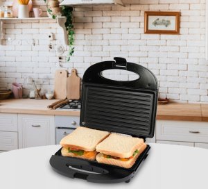 Opiekacz Toya LUND TOAST 750W, GRILL PLATE, BLACK 12