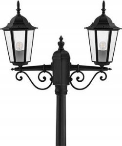 Kinkiet LVT Lvt Victoria 8405 lampa stojąca ogrodowa IP44 2x60W E27 czarna 3
