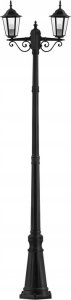 Kinkiet LVT Lvt Victoria 8405 lampa stojąca ogrodowa IP44 2x60W E27 czarna 6