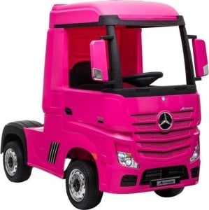 Mercedes Auto Na Akumulator Mercedes Actros Różowy 4x4 1