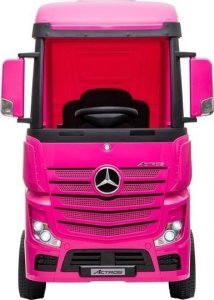 Mercedes Auto Na Akumulator Mercedes Actros Różowy 4x4 2