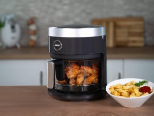 Frytkownica beztłuszczowa Unold Unold 58695 Hot Air Fryer Glass 10