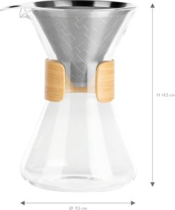 Ekspres przelewowy Beem BEEM kavinukas su nuolatiniu filtru 5