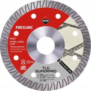 Rubi Diamond cutting disc 115x22.2mm Rubi TLG EXT SUPERPRO 1