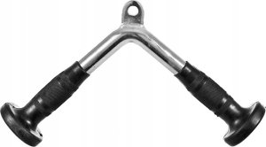 Spartan Gryf Zaczepowy Podwójny Uchwyt na Triceps Wyciąg Górny SPARTAN 2