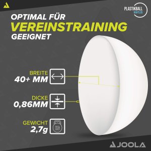Joola Piłeczki do Tenisa Stołowego Ping Ponga JOOLA Flip 40+ 72 szt 4