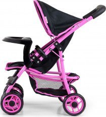 Milly Mally Milly Mally Wózek dla lalek Kate Prestige Black 2