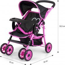 Milly Mally Milly Mally Wózek dla lalek Kate Prestige Black 5