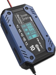 Qoltec Inteligentna ładowarka do akumulatorów STD AGM GEL LiFePO4 2