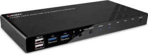 Przełącznik Lindy LINDY KVM Switch HDMI 4K60,USB3.0 & Audio 4Port 1