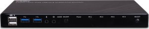 Przełącznik Lindy LINDY KVM Switch HDMI 4K60,USB3.0 & Audio 4Port 3