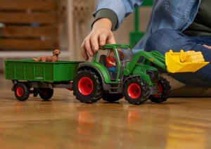 Schleich Schleich Farm World        42608 Tractor with Trailer 8