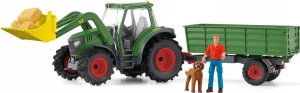 Schleich Schleich Farm World        42608 Tractor with Trailer 9