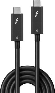 Kabel USB Lindy Thunderbolt - Thunderbolt 2 m Czarny (31121) 2