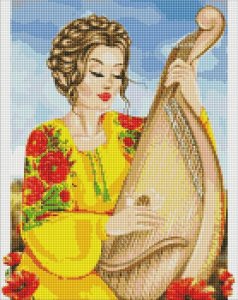 Norimpex Diamentowa mozaika - Graj, moja banduro 40x50cm 1