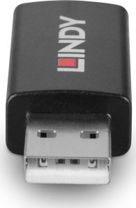 Adapter USB Lindy USB-A - USB-A Czarny  (71263) 3