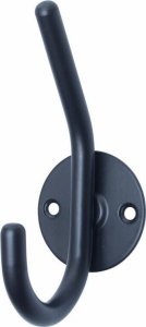 Home It Home>it® hattekrog enkelt Ø10 mm x 6 × 6 x 8 cm sort 2