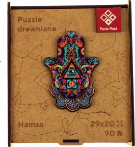 Educa Puzzle drewniane A4 - Hamsa 1